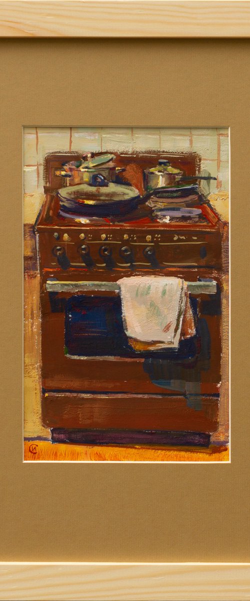 The kitchen stove by Igor Sventitski