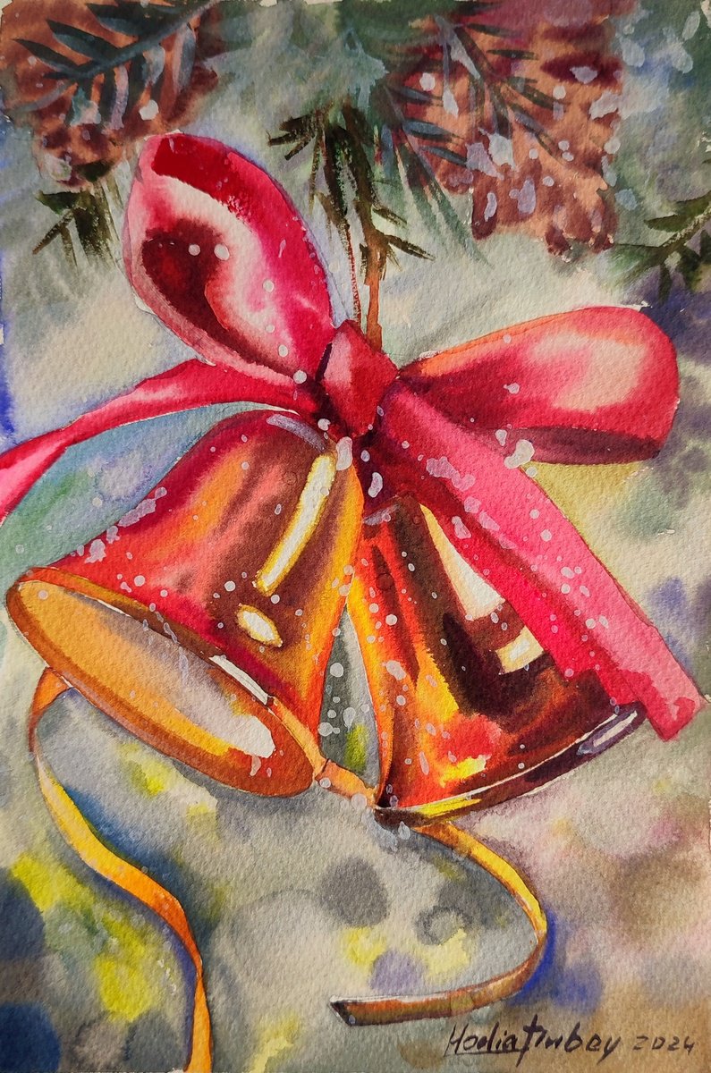 Christmas Bells by Nadiia Dubei