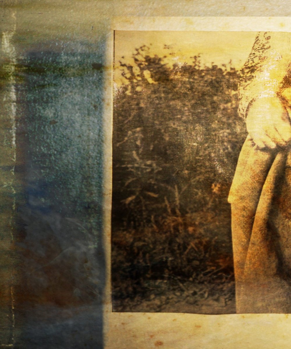 Impressionistic Portrait Photograph By Philippe Berthier, 24 X 28", Autrefois......, Original Artwork