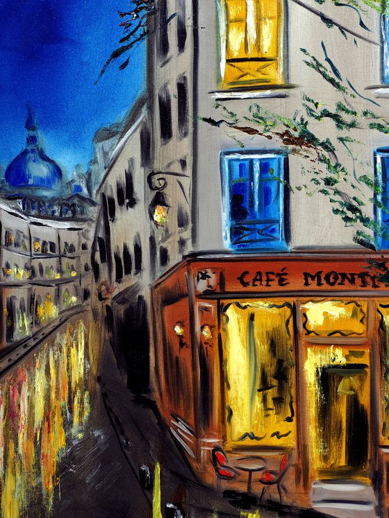 Night at Montmartre, Paris