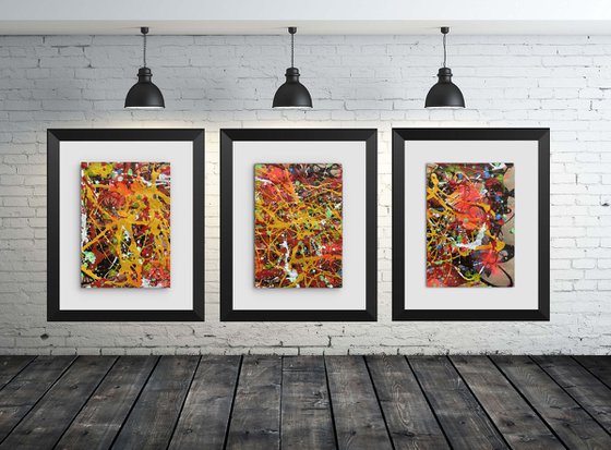 Paper Artmotion 02 - Triptych