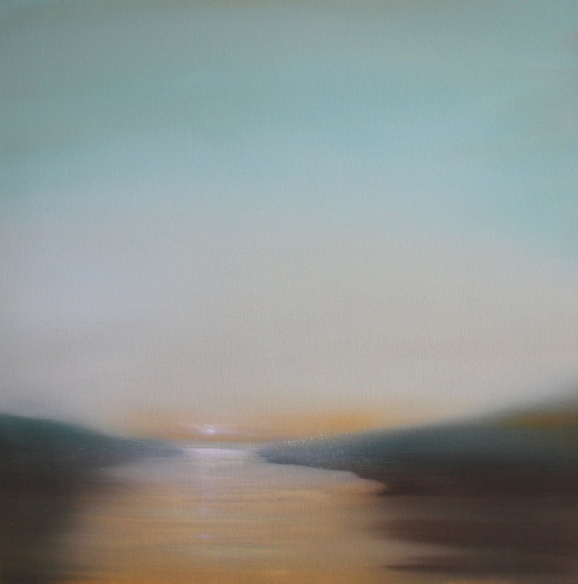 Sunset Over Christchurch By Jonathan Speed, 16 X 16, Artwork For Sale On Artfinder