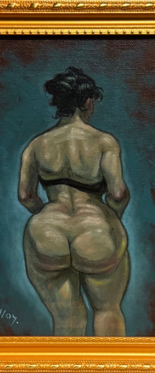 Standing Nude by Pete Conroy