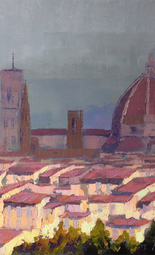 Firenze, Plein Air by REVAZ TCHEISHVILI