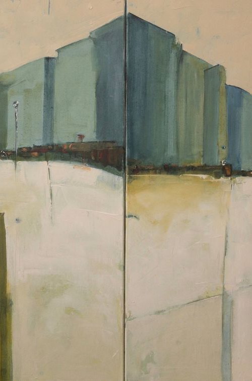 Samarandia / diptych by Romuald Mulk Musiolik