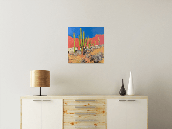 Desert Vibrance. Saguaros