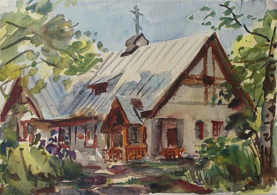 Small village church