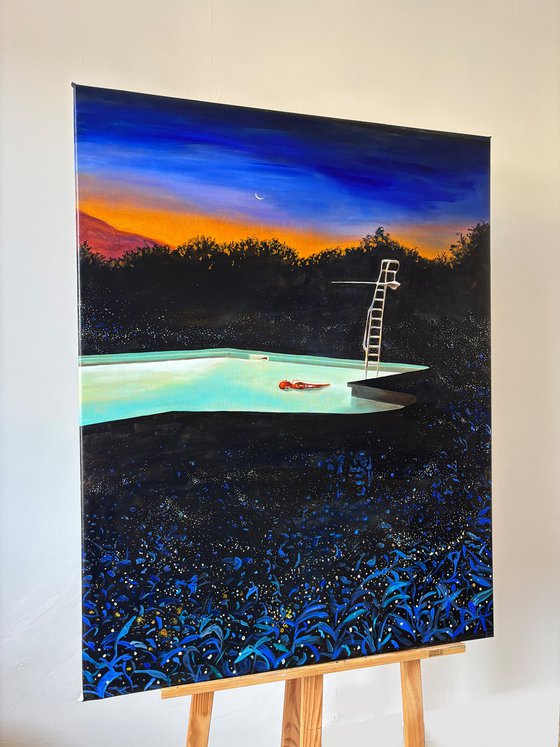 Night pool