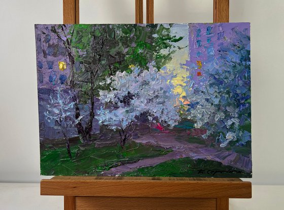 Spring Evening City Mood