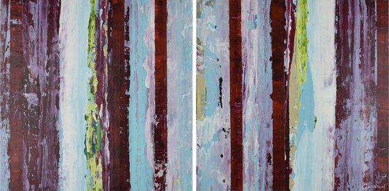 Aqua 20 (Diptych)