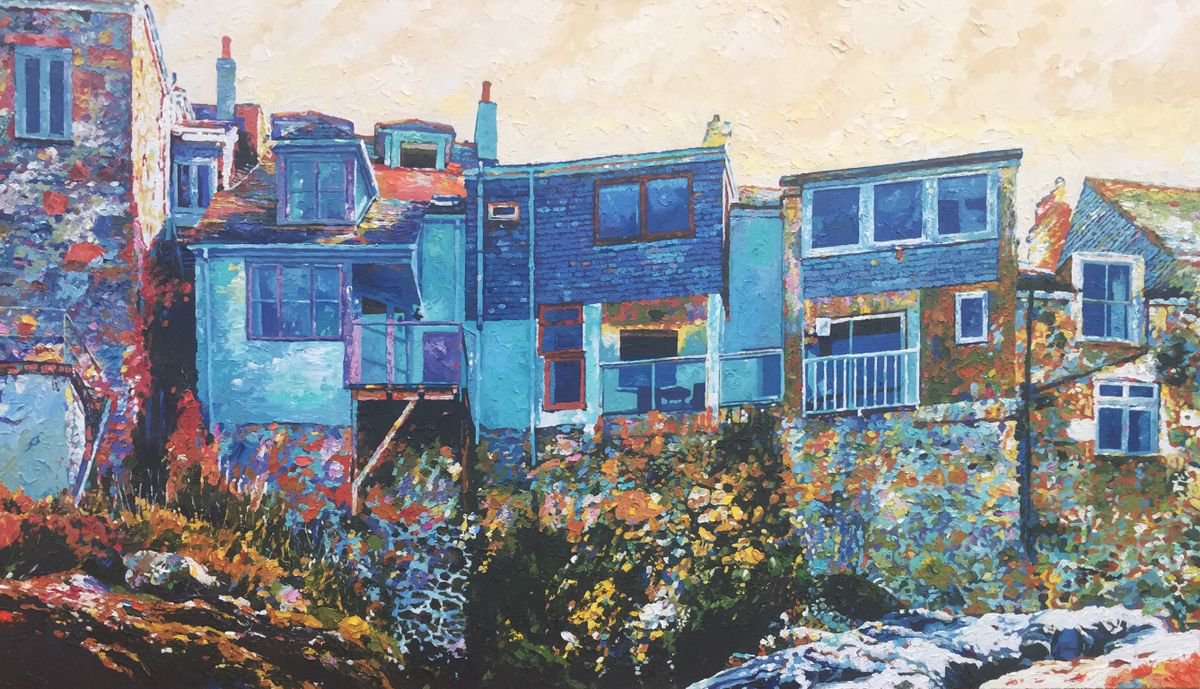 Houses on the Warren, St Ives by Paul Williams