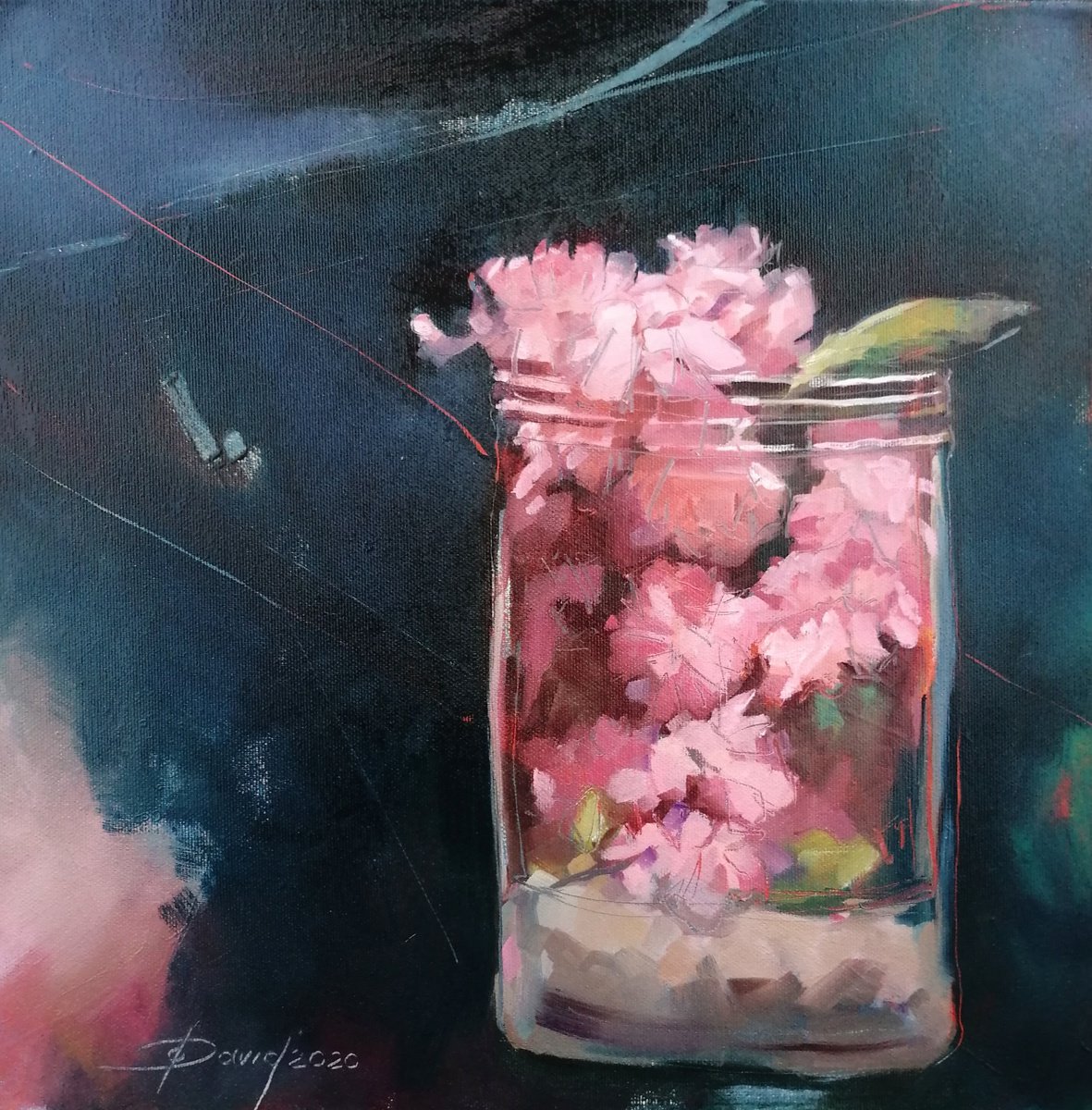 Cherry blossoms by Olga David