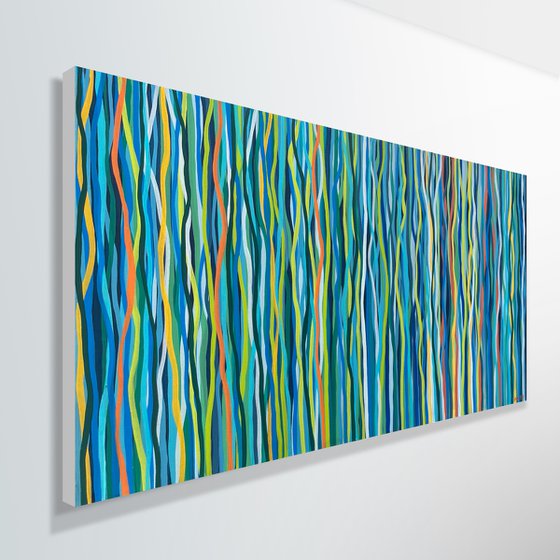 Sydney Funk - 152 x 76cm acrylic on canvas