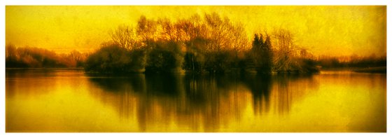 Midnight Sun Limited Edition Impressionistic Landscape Photograph #1/10