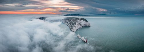 'The Yin & Yang' The Needles Isle of Wight Giclée Fine Art Print by Chad Powell