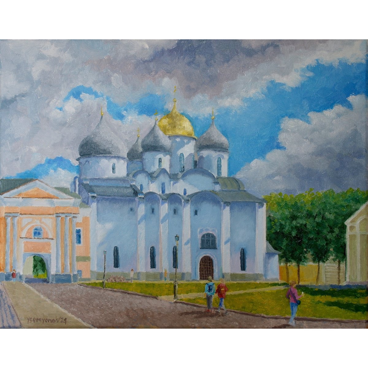 Novgorod, The Great, Cathedral of St. Sophia by Juri Semjonov