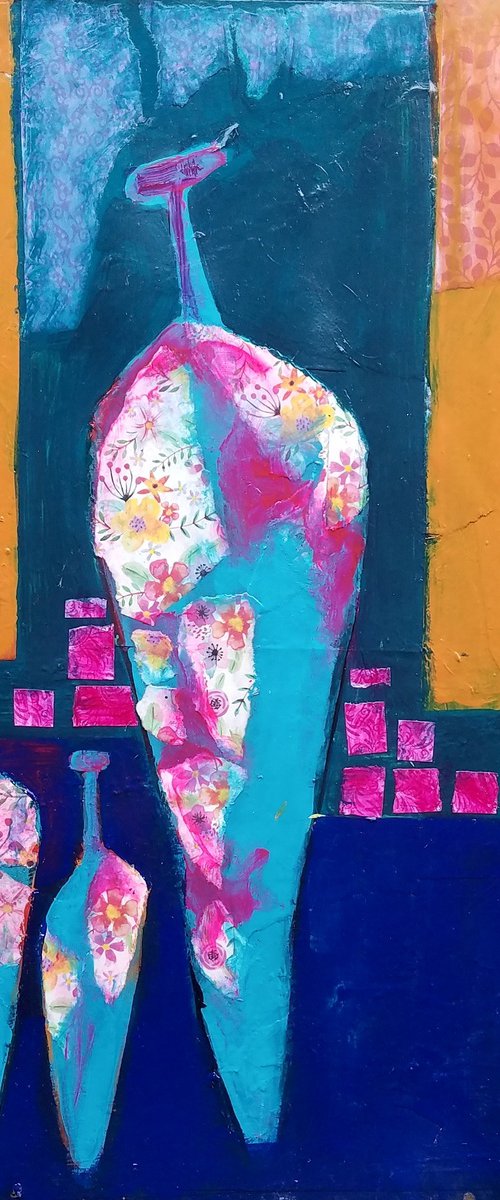 Vintage Floral Feelings by Kevin Blake