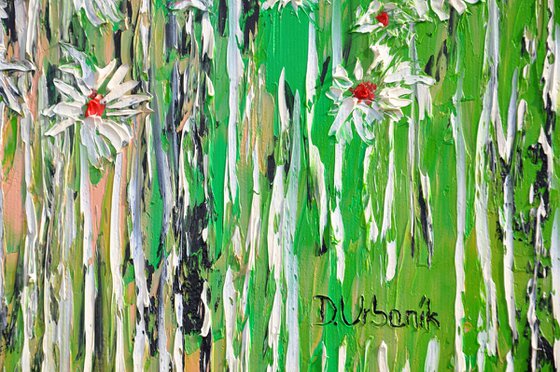 Daisies In The Grass