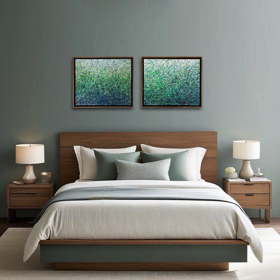 Emerald Breath - Framed