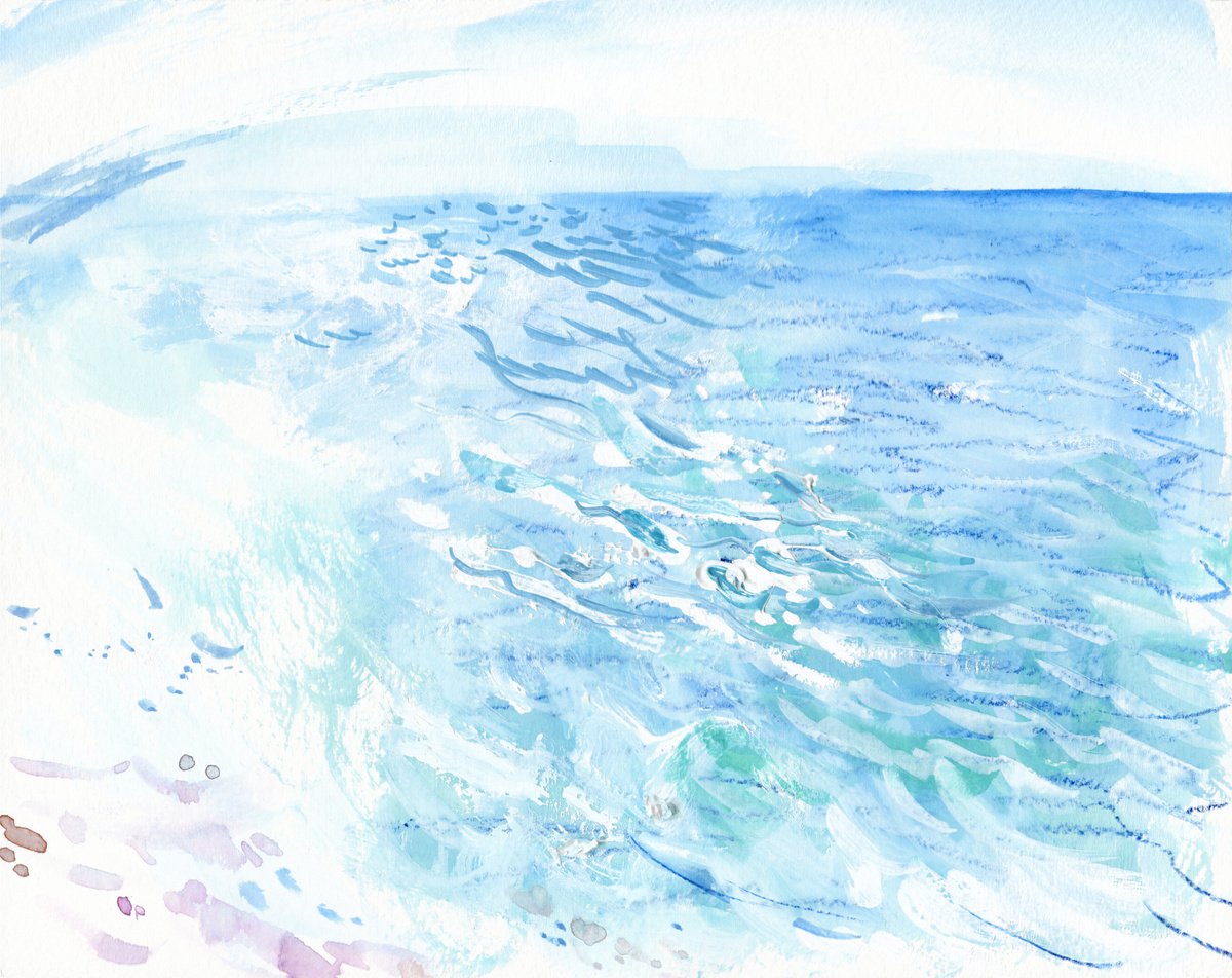Seascape. Mediterranean Series #7 by Daria Galinski