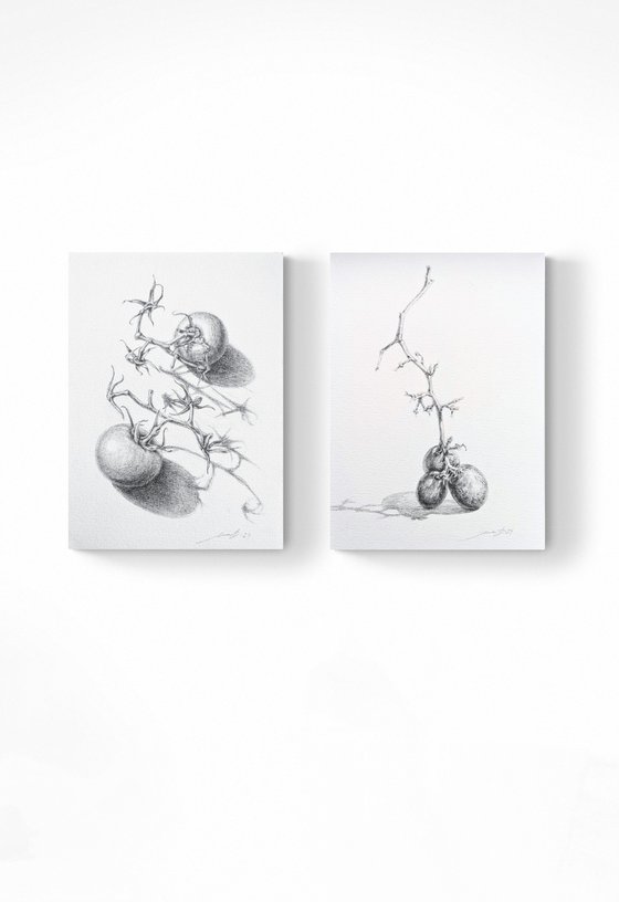 diptych still life