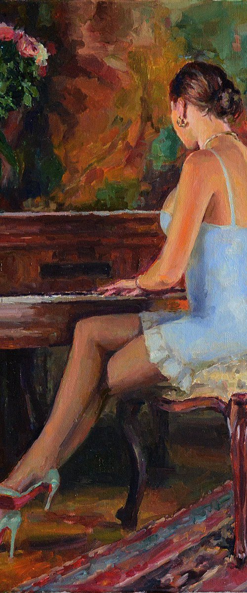 Piano player #7 by Vachagan Manukyan