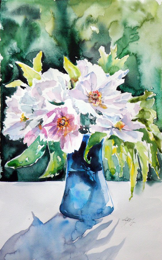 Still life with flowers