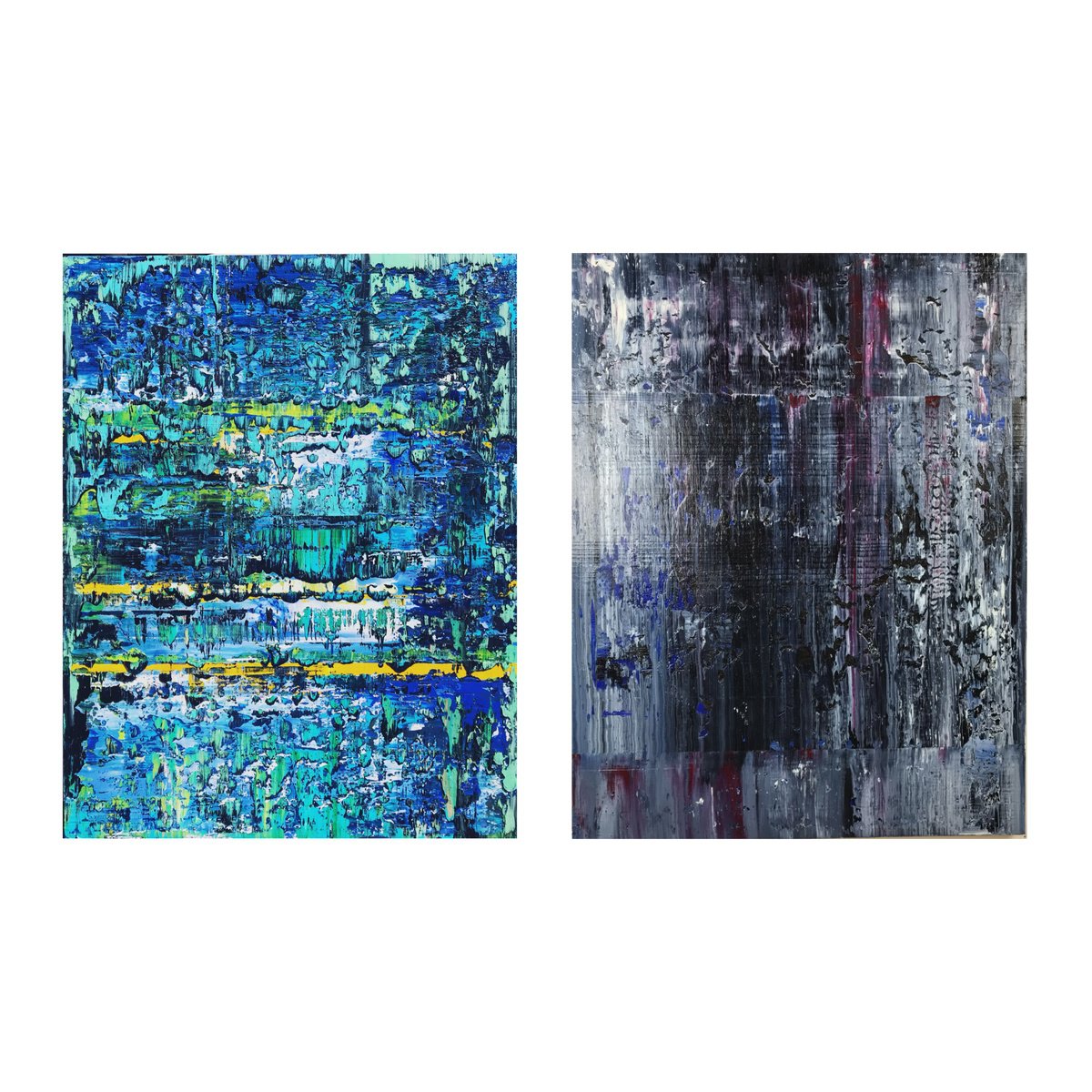 Abstract Oil Painting By Svitlana Andriichenko, 28 X 35", Otherworldly, Original Artwork