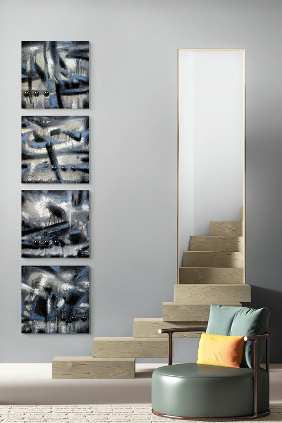 Grayscale Abstract Nuances