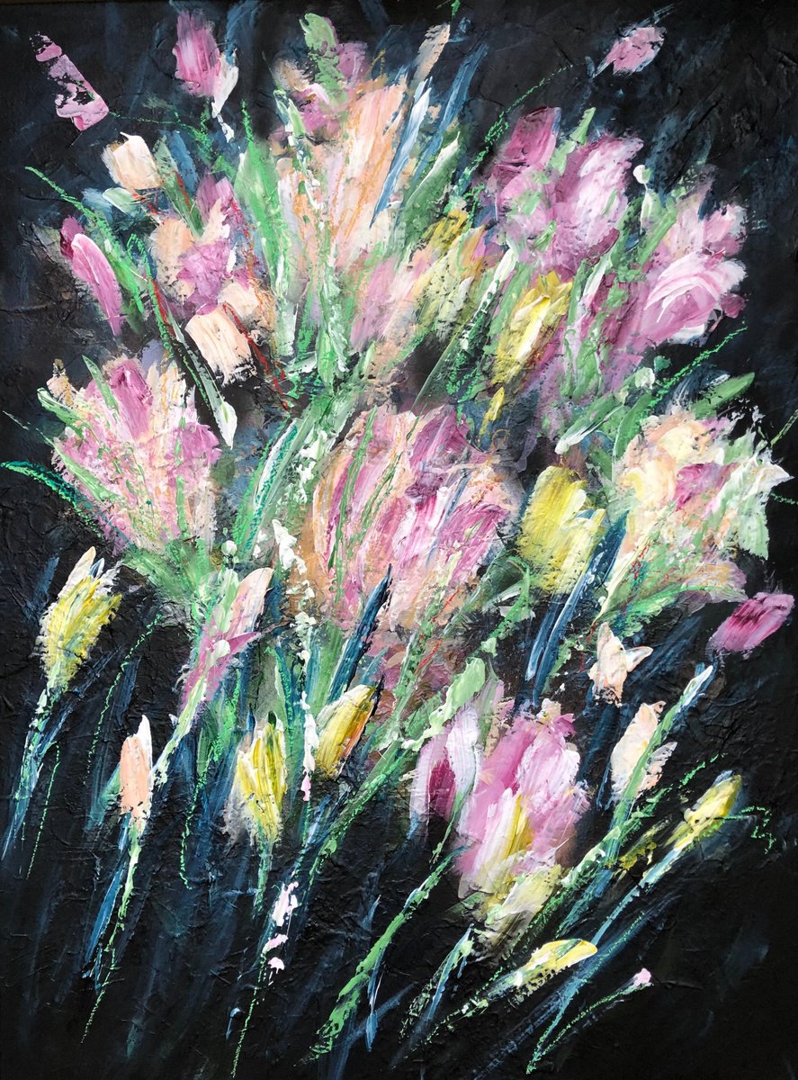  Moonlight Dance By Michelle Carolan, 24 X 32, Artwork For Sale On Artfinder