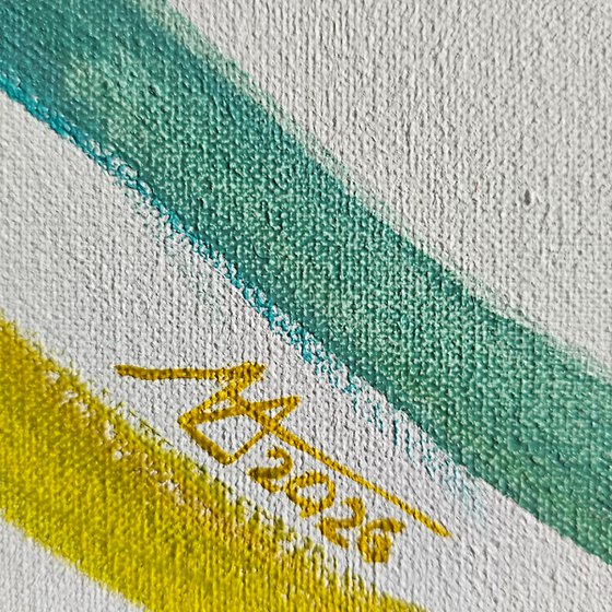 Yellow within Blue