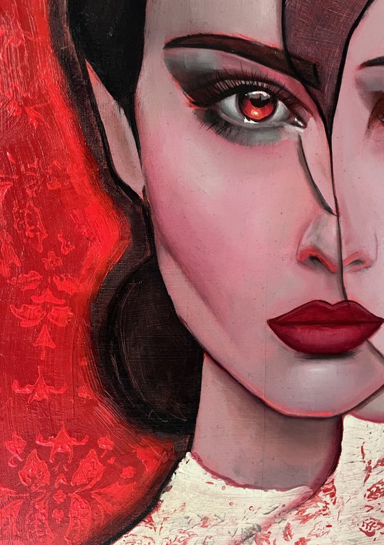 In Her Red Silence