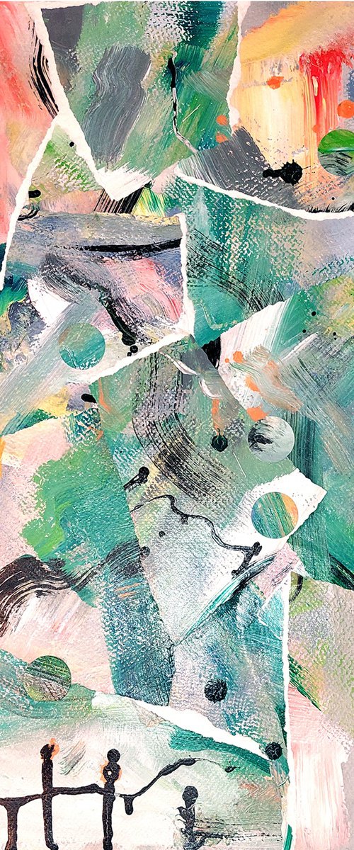 Fragmented Flow I by Cecilia Marranita