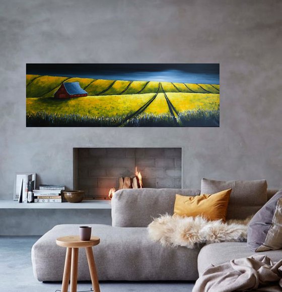 The Horizon lines - Fields and Colors Series