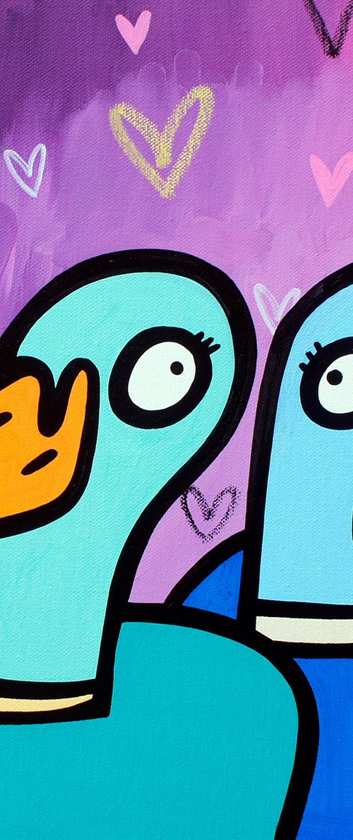 Duck Love by Kev Munday