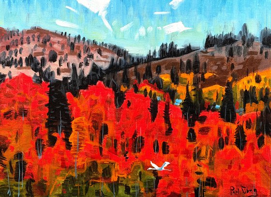 Flight Through Autumn