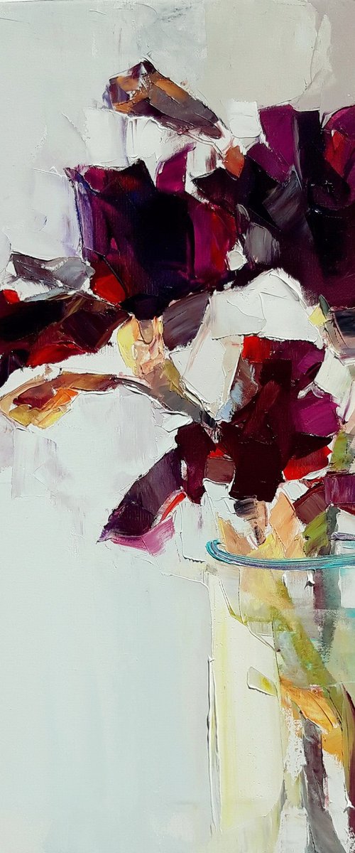 Bouquet of irises 2 by Lesya Ros