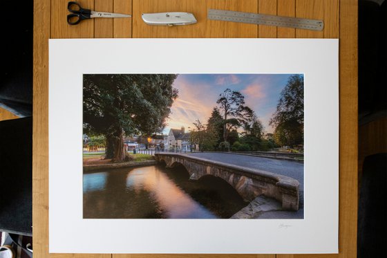 Bourton at Dawn Photographic Print