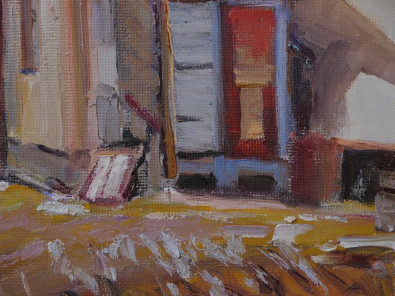 On the outskirts of Chernigov. Spring