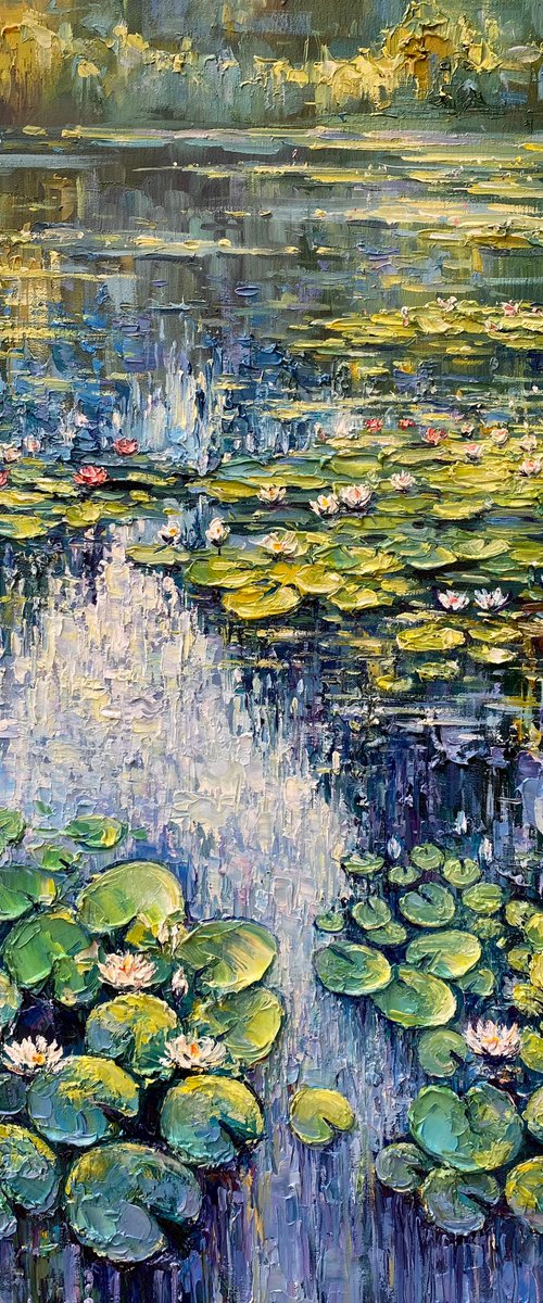 The Waterlily Pond by Artem Grunyka
