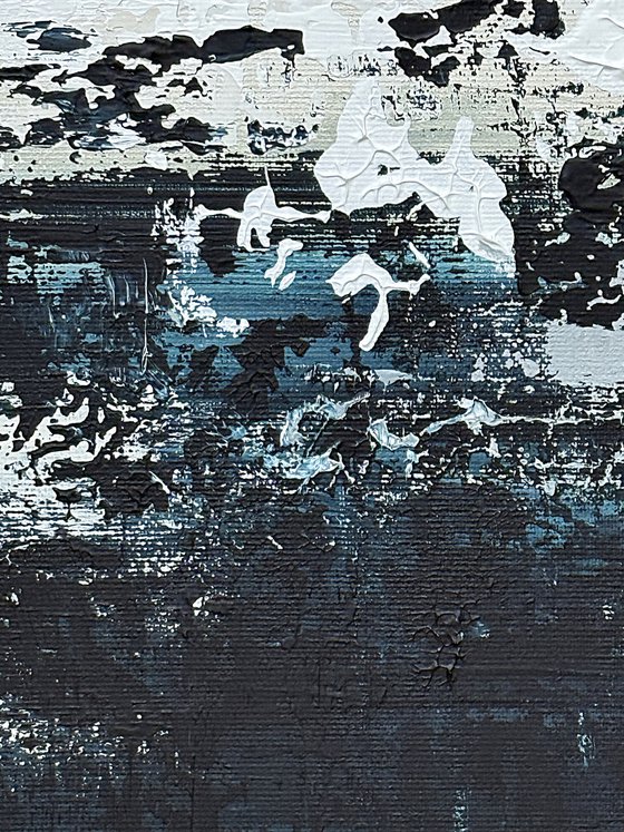 Shades of Indigo diptych set