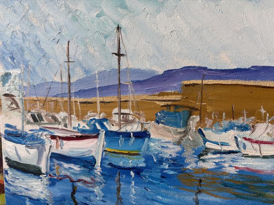 Boats in Saint-Tropez Marina