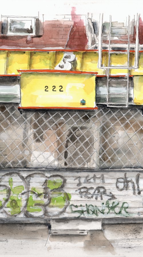 222 Lafayette Street (Former Subway), Nolita, NYC by Peter Koval