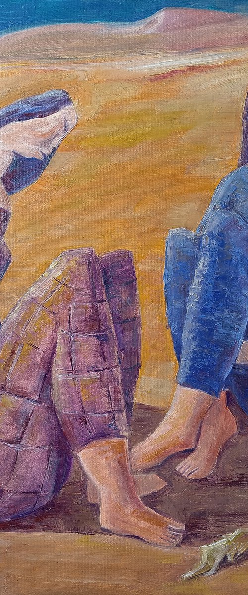 In the Desert by Gegham Hunanyan