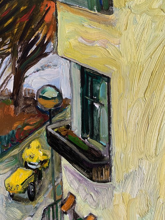 Landscape with a Postman