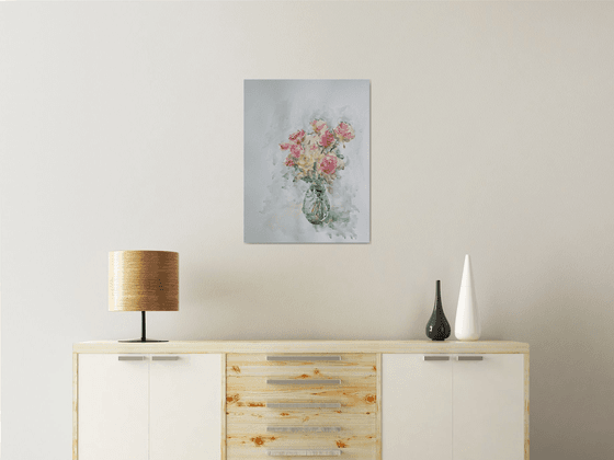 Roses 19,7x25,6 in