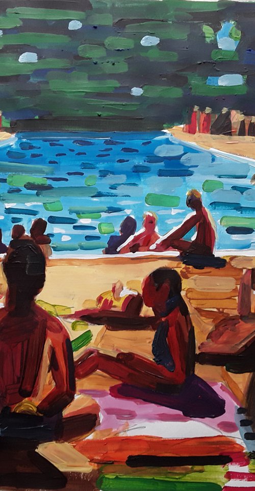 Lido in the woods by Stephen Abela