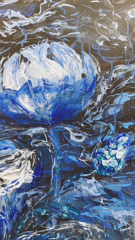 Heritage Echoes: Garden in Blue