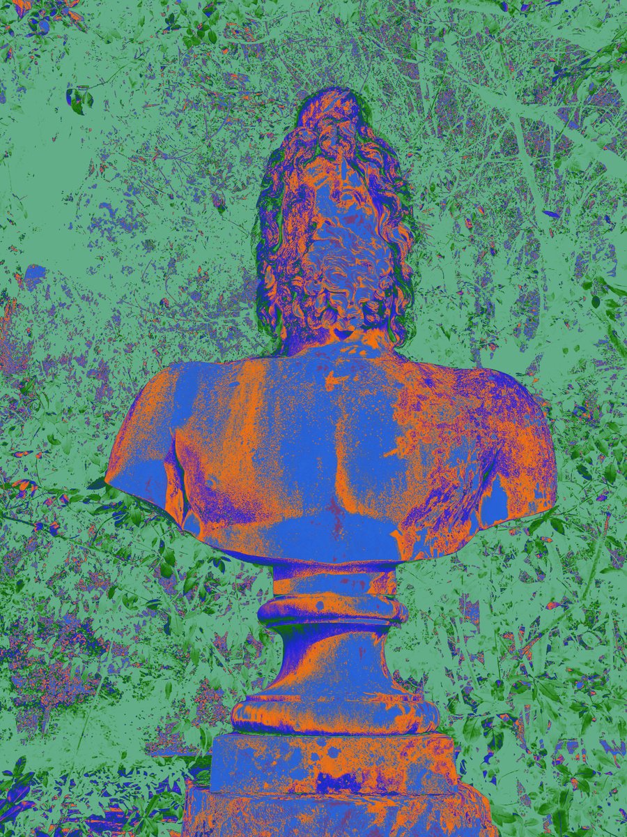 Impressionistic Photograph , Adw#13-35-1 Roman Sculpture #3 By Mattia Paoli, 39 X 51, Artwork For Sale On Artfinder