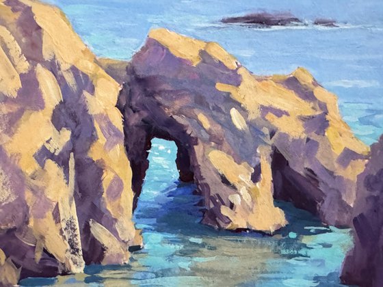 Granite Arch At Pelican Point